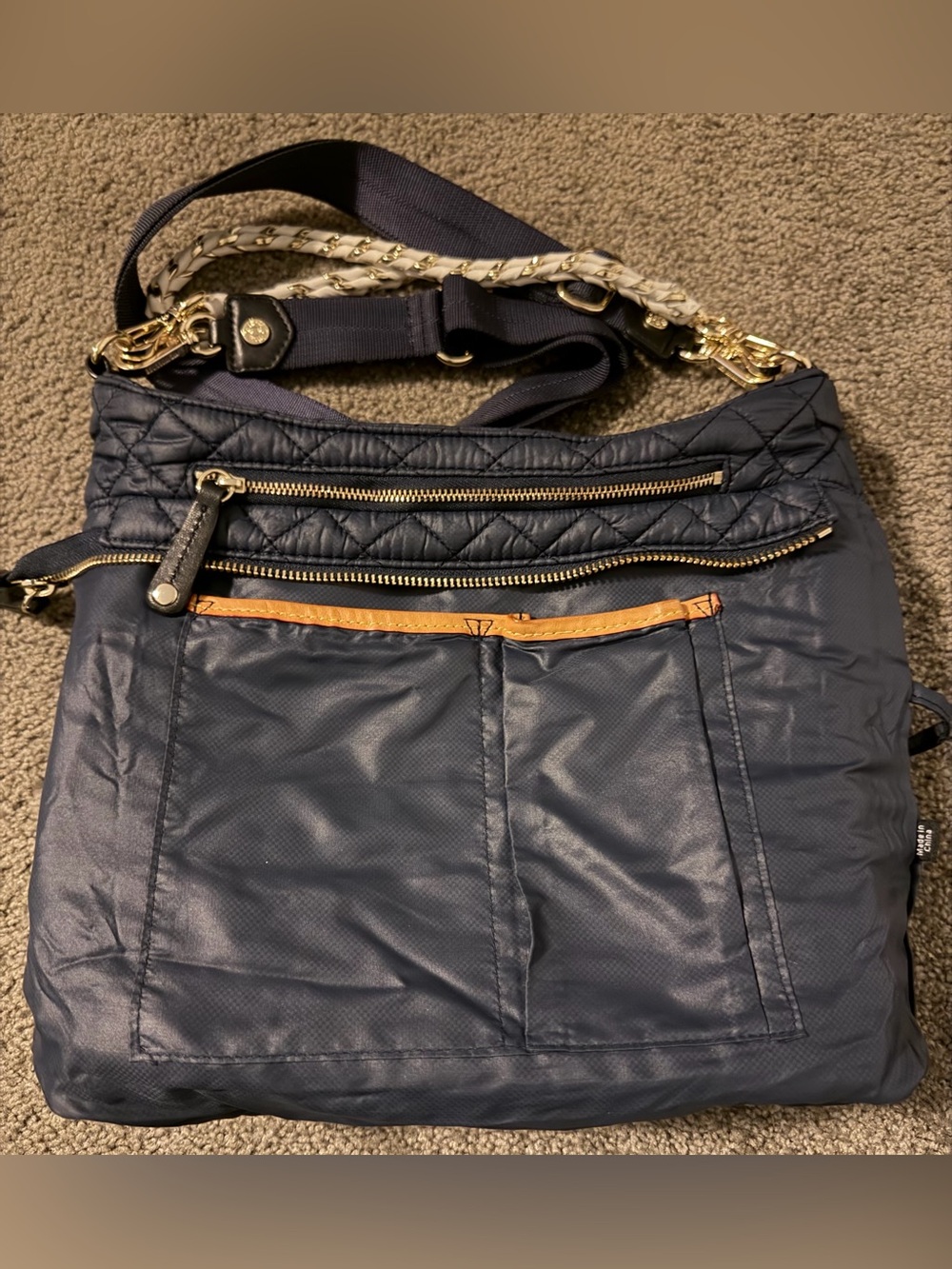 MZ Wallace Crosby Hobo - Navy - Picture 12 of 12